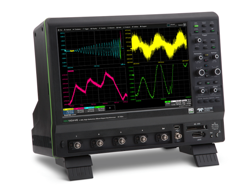 Teledyne LeCroy’s 10-Bit HDO9000 high-def 'scopes expand the HDO family to 4 GHz